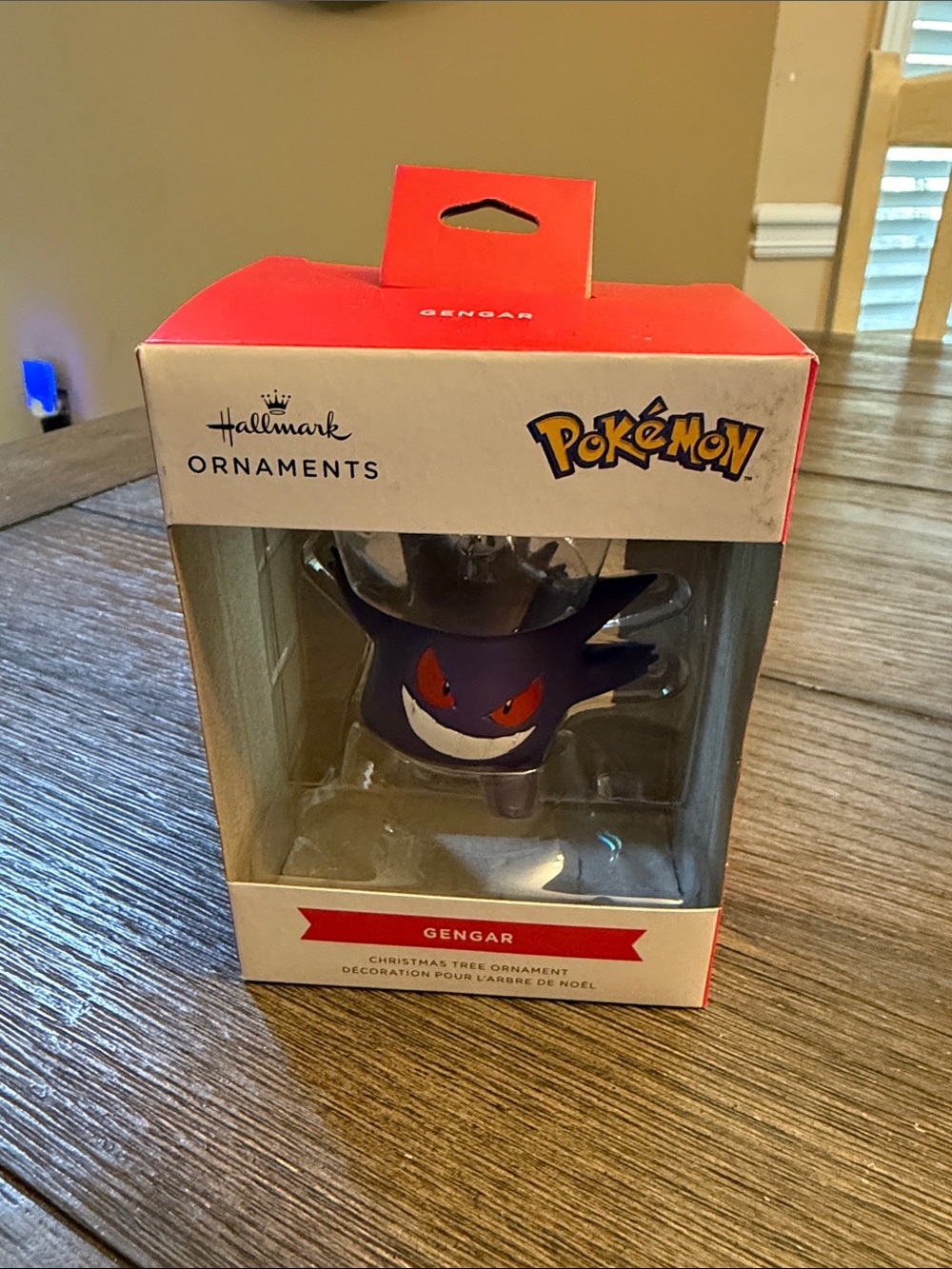Hallmark pokemon Gengar ornament NWT